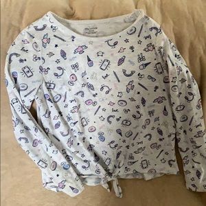 Girls long sleeved top